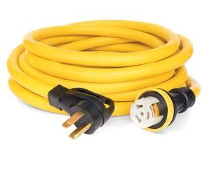 25FT Generator Cord 30Amp L14-30P to 4x5-20R 10AWG Surge Protector